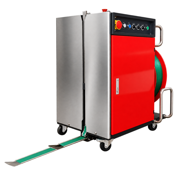 Halbautomatische Palettenumreifung EP-150