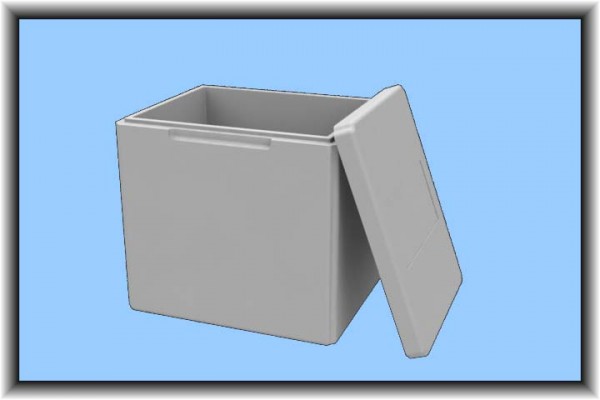 Styropor Isolierbehälter 55 Liter