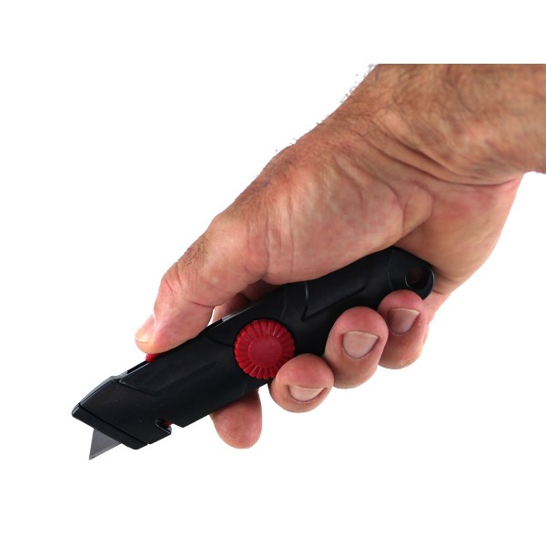 Sicherheits-Cutter Standard 158x38mm Kunststoff schwarz