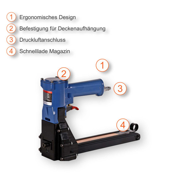 Pneumatischer Kartonhefter ADCSY | ADCSN