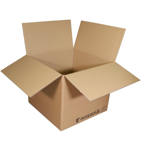 571x571x516mm zweiwellige Kartonagen | mit Aufdruck Europack24