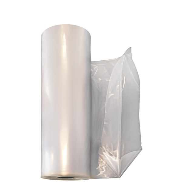 200mm * 250m Rolle * 100µm * LDPE - Schlauchfolie transparent