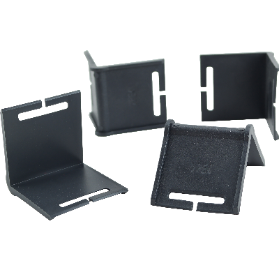 Kunststoffkantenschutz * stark mit Banddurchführung geschlitzt