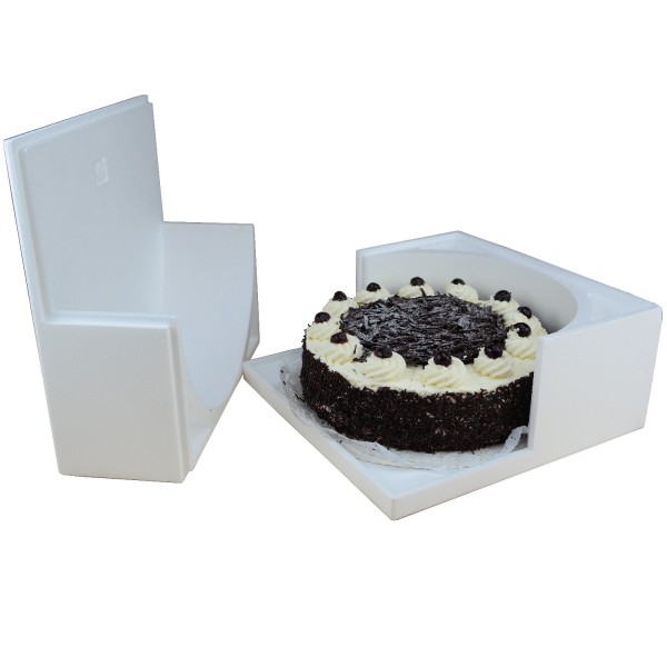 Tortenverpackung Styropor