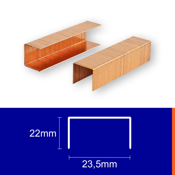 Heftklammer 590/× C VK für Kartonverschlusshefter