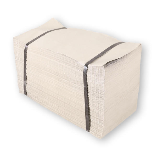 Papierpolster im Pack 38,1cm×360m | 70gr | braun | perforiert und gefalten