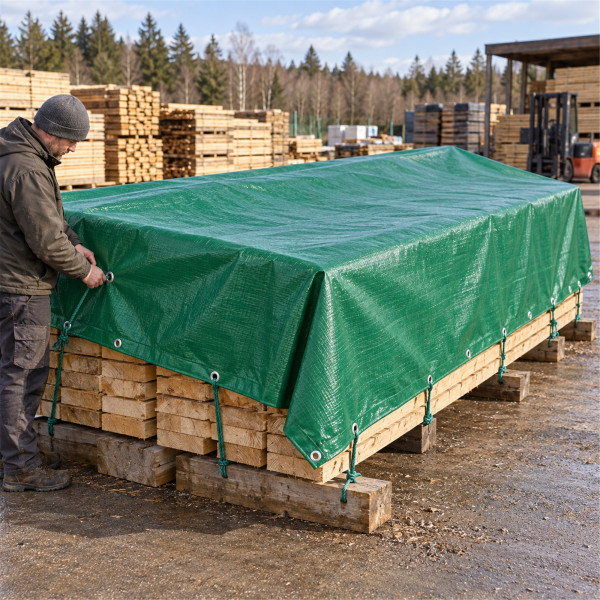 Bändchengewebeplane 4x6m