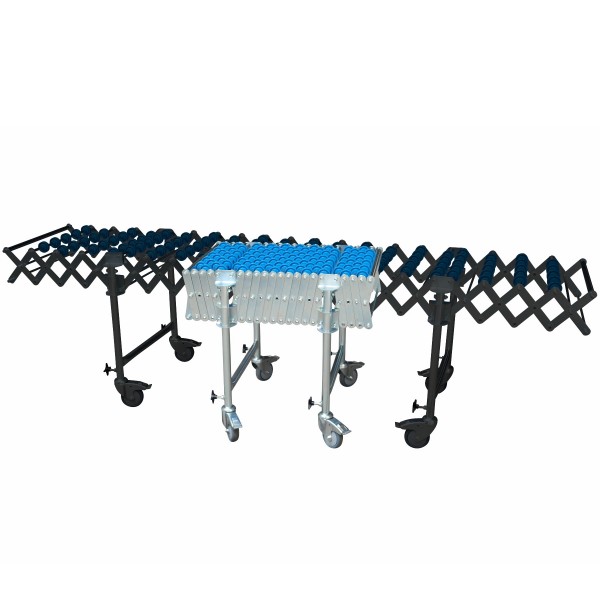 Scherenröllchenbahn mit Kunstoffröllchen