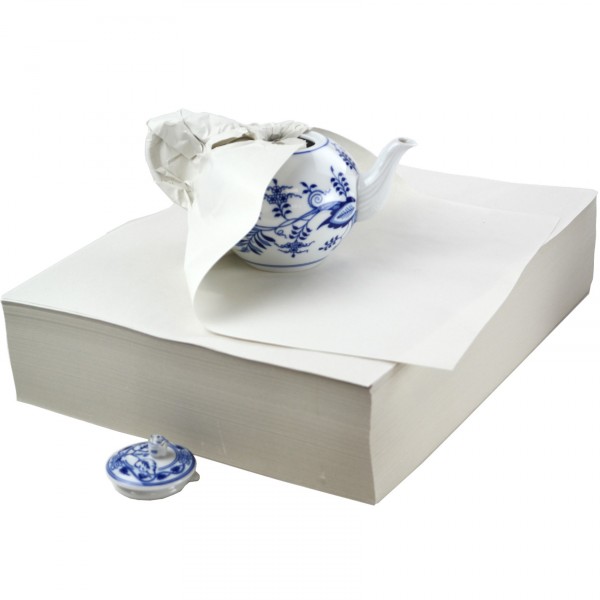 Einschlagpapier 38x50cm | weiß | 55g/m² | 12,5kg - Pack