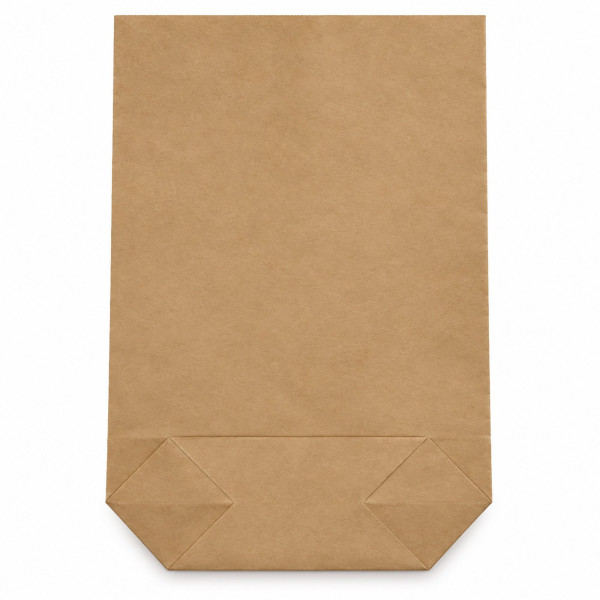 Bodenbeutel Kraftpapier ca.17x 26cm+6,5cm