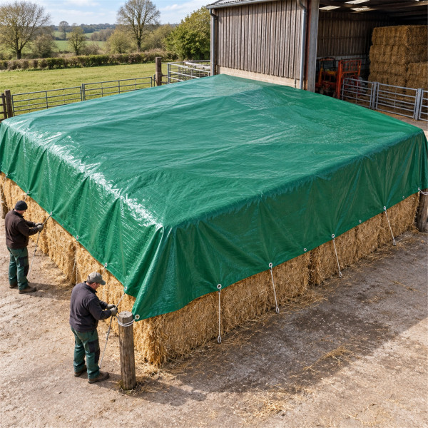 Bändchengewebeplane 8x10m