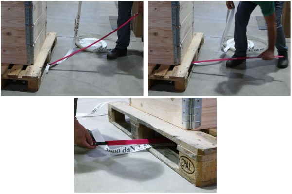 Palettendurchführstab - Palettiernadel für Umreifungsband