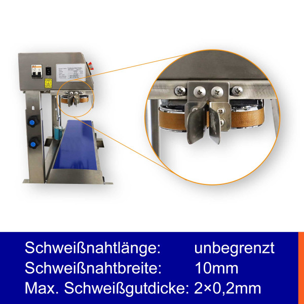 Durchlaufschweißgerät DSG-882