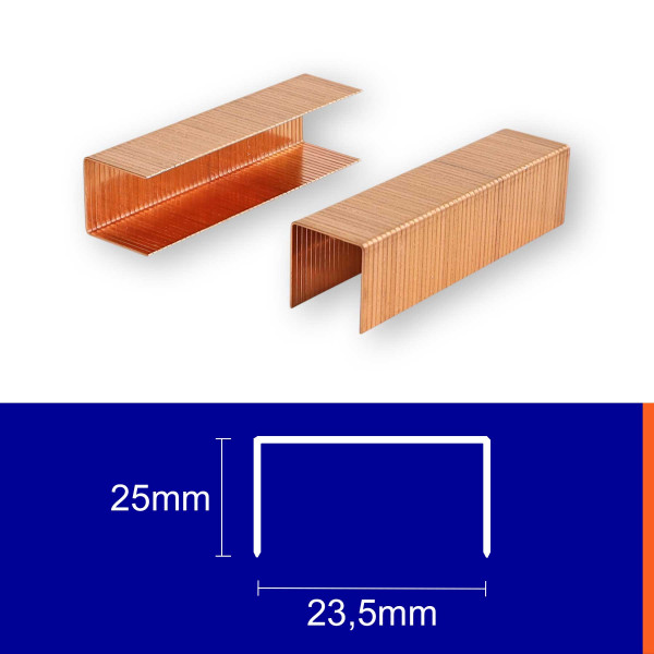 Heftklammer 590/× C VK für Kartonverschlusshefter