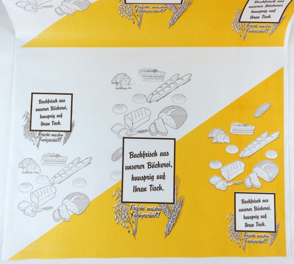 Einschlagpapier Neutraldruck "Brot & Korn" 50cm, 10kg Secarerolle