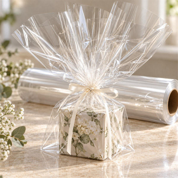 Blumenfolie 50cm * 200m glasklar