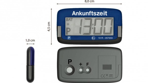 Elektronische Parkuhr - Keine Strafzettel durch vergessene Parkscheibe