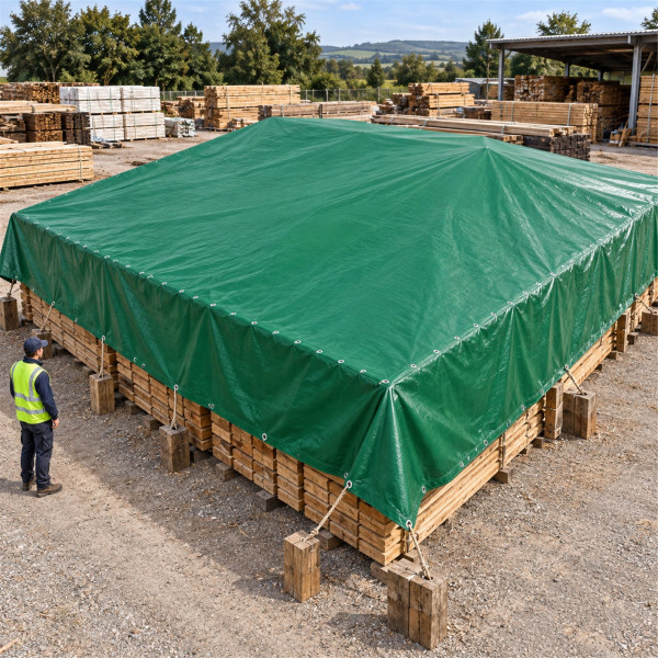 Bändchengewebeplane 10x12m