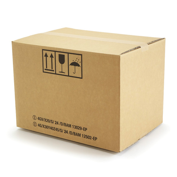 430x310x300mm zweiwellige Kartonagen | Gefahrgutverpackung