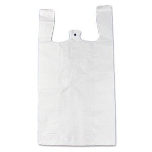 Hemdchenbeutel weiß 25+12x47cm 14µm