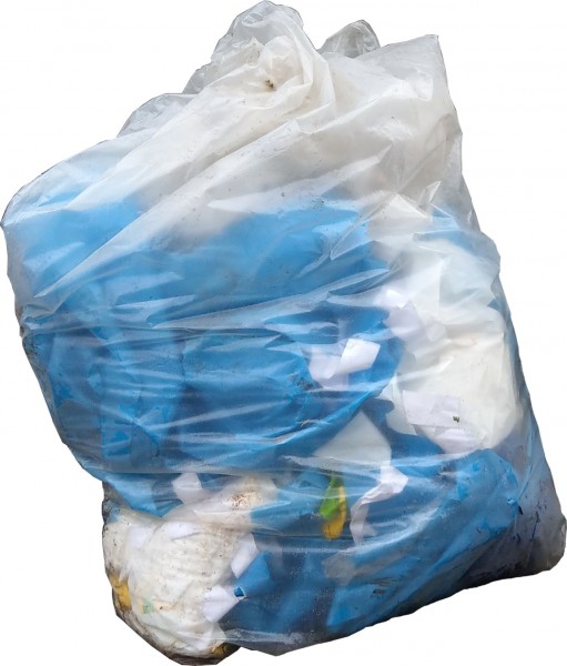 1.000 Liter | Wertstoffsack | Großraumsack | Seitenfaltensack