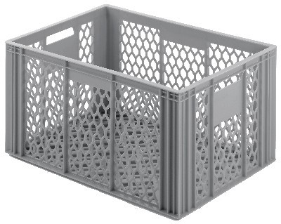 Kunststoffbehälter vergittert 570x370x335mm