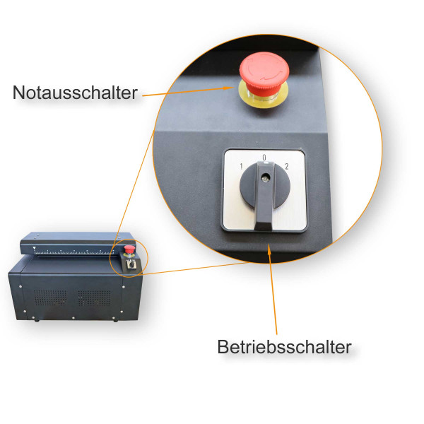 HP-EX2 Kartonschredder | 325mm Schnittbreite