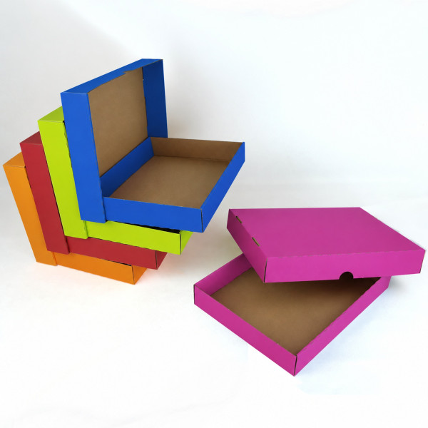 322x241x51mm | Farbig | Geschenkschachtel mit Deckel | 2-tlg.