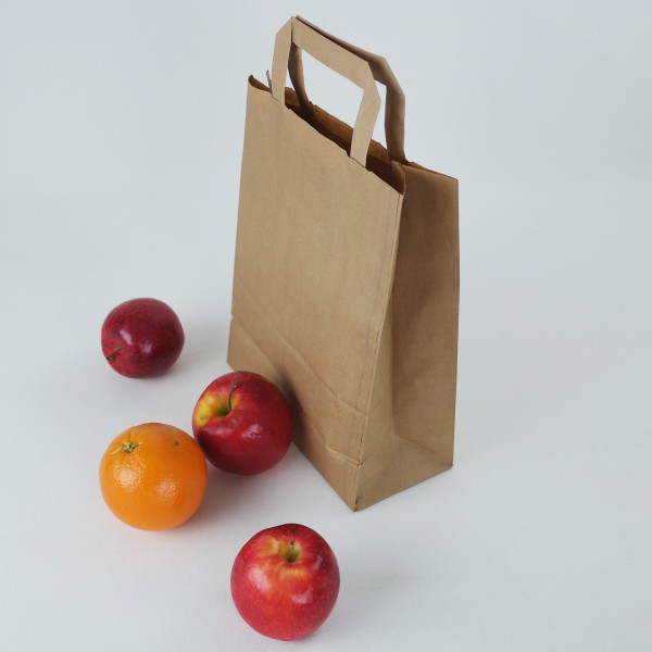Tragetasche Papier braun