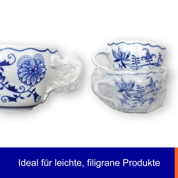 Luftpolsterfolie Breite: 120cm | Rolle á 100m | kleingenoppt