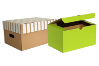 Geschenkschachtel Bunt