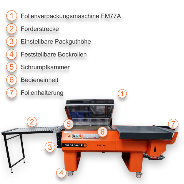Folienverpackungsmaschine FM77A EVO-A