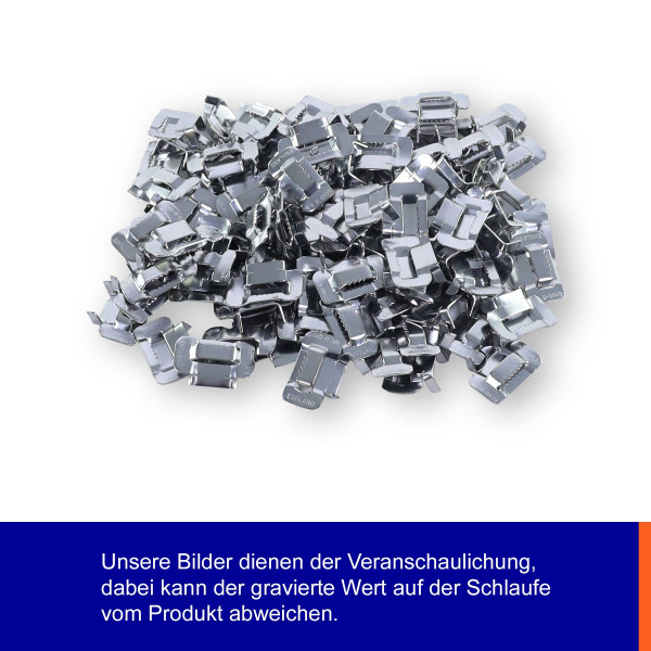 V2A Edelstahl Schlaufen 9,5mm | 3⁄8"