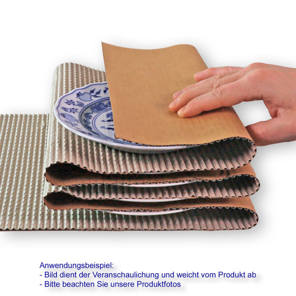 Rollenwellpappe ComPackt-Welle | Breite: 80cm | Länge: 100m