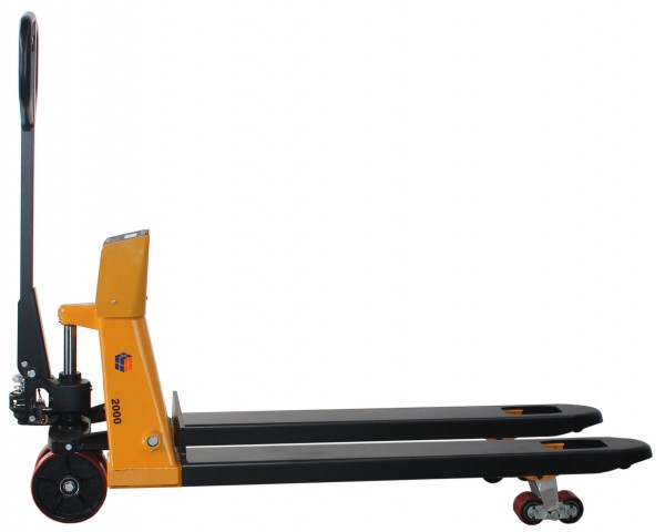 Gabelhubwagen mit Waage