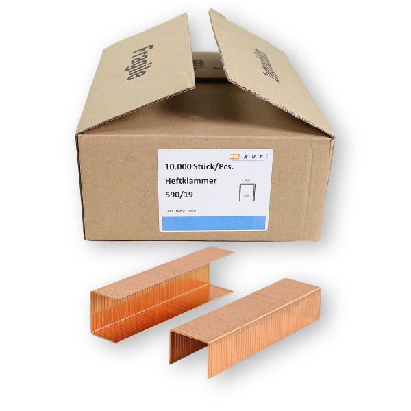 Heftklammer 590/× C VK für Kartonverschlusshefter