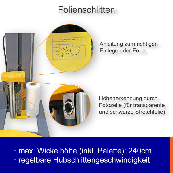 Palettenstretchmaschine - Safe-Load