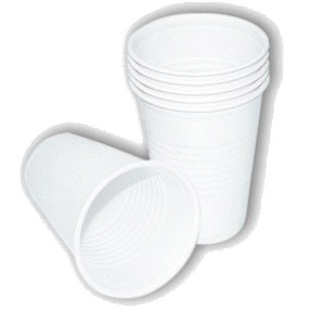 Trinkbecher für 0,2l weiß 100er