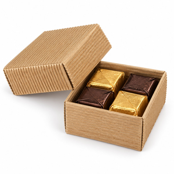 70x70x40mm | Geschenkschachtel mit Deckel | 2-tlg.