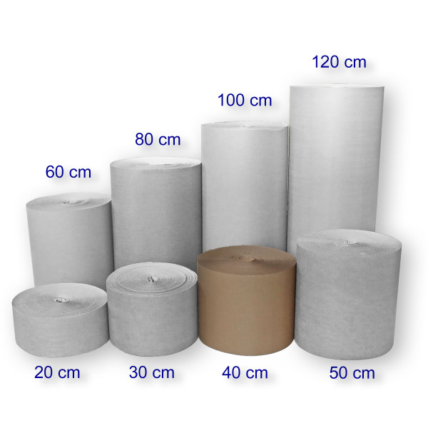 Rollenwellpappe Stark | Breite: 40cm | Länge: 70m