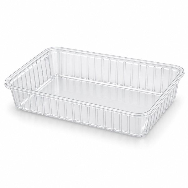 Rechteckschale ohne Deckel 180x133mm 500g