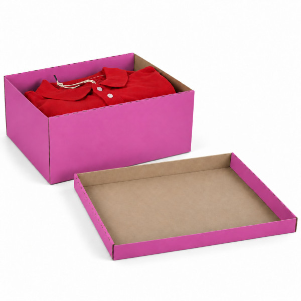 333x255x146mm | Farbig | Geschenkschachtel mit Deckel | 2-tlg.