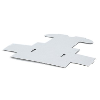 90x60x40mm einwellige Kartonagen | weiß Visitenkartenschachtel
