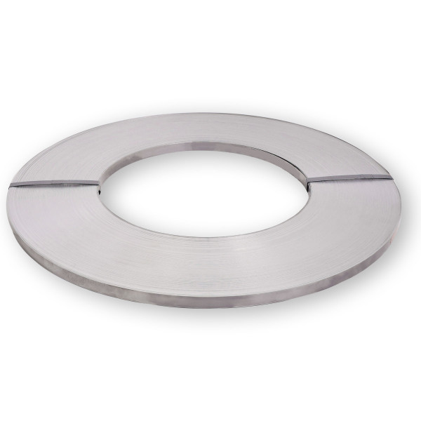 16×0,5mm | Scheibenwicklung | blank | Verpackungsstahlband