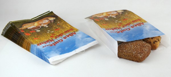 Bäckerfaltenbeutel "Gutes aus der Natur" 1,5kg