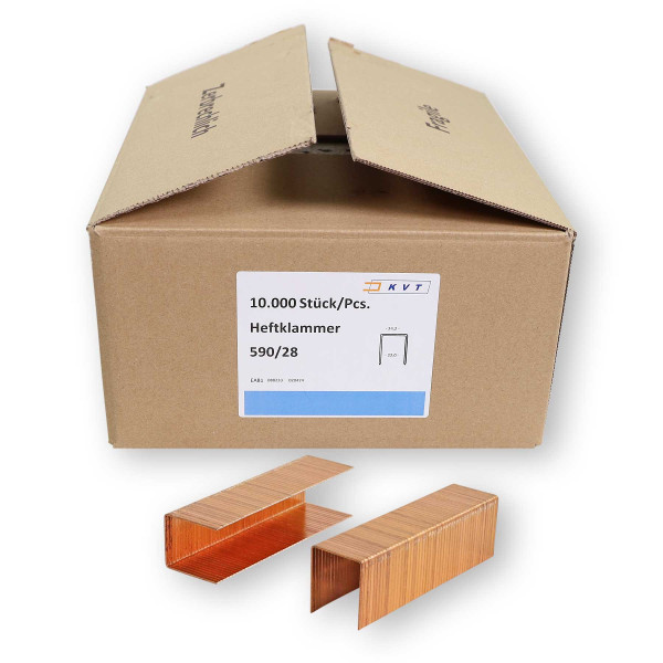 Heftklammer 590/× C VK für Kartonverschlusshefter