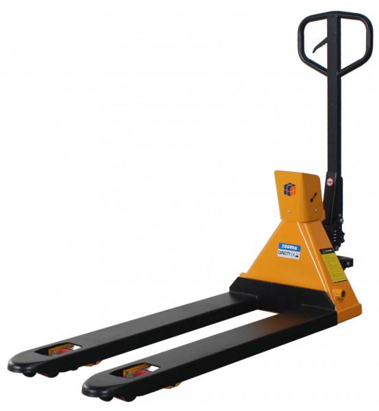 Gabelhubwagen mit Waage