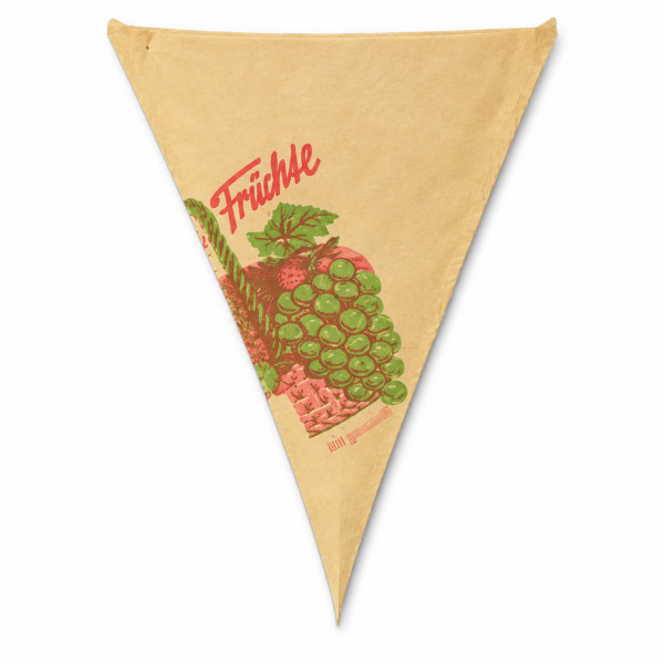 Spitztüte Obstmotiv 38cm * Stärke: 60g/qm *