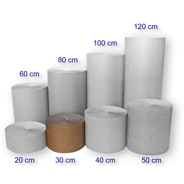 Rollenwellpappe Stark | Breite: 30cm | Länge: 70m