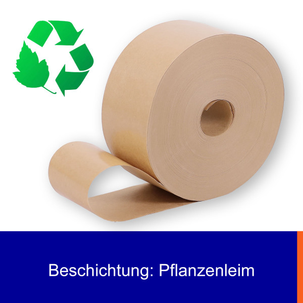 Nassklebeband Kraftpapier * unverstärkt * havana